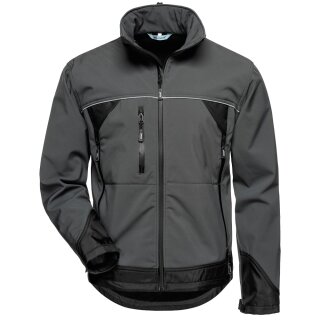 *BETA* SOFTSHELL JACKE - ELYSEE® GRAU/SCHWARZ