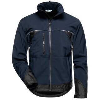 *GAMMA* SOFTSHELL JACKE - ELYSEE® MARINE/SCHWARZ