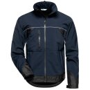 *GAMMA* SOFTSHELL JACKE - ELYSEE® MARINE/SCHWARZ