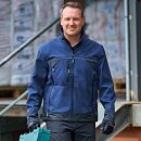 *GAMMA* SOFTSHELL JACKE - ELYSEE® MARINE/SCHWARZ