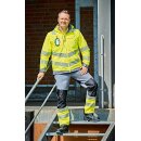 *ANDOMAR* WARNSCHUTZ 2-in-1 JACKE - ELYSEE® GELB/GRAU EN ISO 20471
