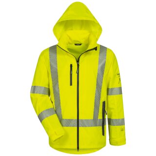 *FARLAN* WARNSCHUTZ-REGENJACKE - ELYSEE® GELB EN ISO 20471, EN 343