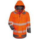 *HERWIN* WARNSCHUTZ PARKA - ELYSEE® ORANGE/GRAU EN...