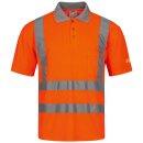 *CARLOS* UV-WARNSCHUTZ-POLOSHIRT ORANGE - SAFESTYLE®,...