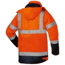 *PHILIPP* 3IN1 WARNSCHUTZ-JACKE - ELYSEE® ORANGE/MARINE, EN ISO 20471, EN 343