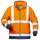 *BENEDIKT* WARNSCHUTZFLEECEJACKE - ELYSEE® ORANGE/MARINE  EN ISO 20471/3,  POLARFLEECE