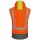 *ATANAS* WARNSCHUTZ-SOFTSHELLJACKE - ELYSEE®, ORANGE / GELB / GRAU, EN ISO 20471/3