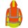 *HOSS* WARNSCHUTZ-SOFTSHELLJACKE - ELYSEE® ORANGE / GELB,  EN ISO 20471/3