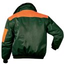 *ROTDORN* WALDARBEITER PILOTJACKE, GRÜN/ORANGE - NORWAY