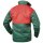 *BUCHE* SCHNITTSCHUTZJACKE GRÜN/ROT - EN 11393, Form A, 49-301