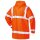 *FINN* WARNSCHUTZ- PU - JACKE - NORWAY WS ORANGE  EN ISO 20471 Kl. 3, EN 343 Kl. 3/1