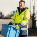 *JANNIS* WARNSCHUTZPARKA GELB/MARINE - ELYSEE®, EN ISO 20471/3, EN 343, EN ISO 13688