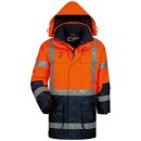 *WALLACE*  WARNSCHUTZ-PARKA  ORANGE/MARINE - ELYSEE®,...