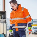 *OLIVER* WARNSCHUTZ PILOTJACKE ORANGE/MARINE - ELYSEE®, EN ISO 20471, EN343 MIT SCHULTERREFLEX