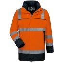 *AARO* MULTINORM PARKA - ELYSEE, WARNSCHUTZ ORANGE/MARINE
