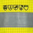 *HERIBERT* MULTINORM PILOTJACKE - SAFESTYLE, WARNSCHUTZ GELB