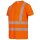 *DRIEBORG* UV- UND WARNSCHUTZ T-SHIRT - ELYSEE® ORANGE, EN ISO 20471/2, EN 13758-2