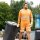 *LEMMER* UV- UND WARNSCHUTZ LANGARM T-SHIRT - ELYSEE® ORANGE, EN ISO 20471/2, EN 13758-2