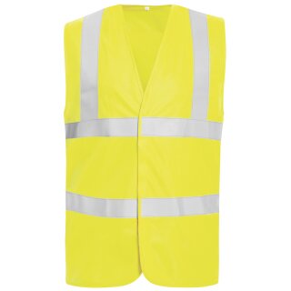 *DAMIAN*  WARNSCHUTZWESTE, FLAMMHEMMEND GELB - SAFESTYLE, EN ISO 20471/2, EN ISO 14116, EN ISO 13688