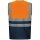 *KORNEL* WARNSCHUTZWESTE ORANGE/MARINE - SAFESTYLE, EN ISO 20471/1, EN ISO 13688