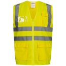 *ALBIN* WARNSCHUTZWESTE GELB - SAFESTYLE®, EN ISO...