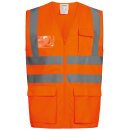 *EWALD* WARNSCHUTZWESTE ORANGE - SAFESTYLE®, EN ISO...