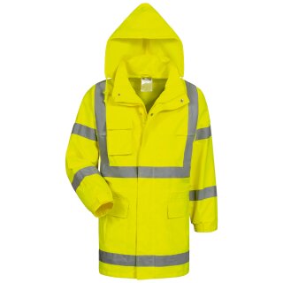 *MARC* WARNSCHUTZ-JACKE GELB - SAFESTYLE®  EN ISO 20471/3,EN 343 KL. 3/3   ATMUNGSAKTIV