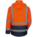 *STEFAN* WARNSCHUTZPARKA ORANGE/MARINE - SAFESTYLE®,...