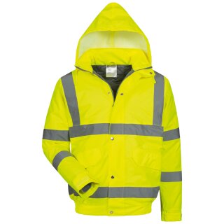 *MARTIN* WARNSCHUTZ PILOTJACKE GELB - SAFESTYLE®, EN ISO 20471, EN343