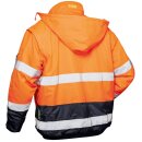 *OTTO* WARNSCHUTZPILOTJACKE ORANGE/MARINE -...