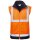 *TRAVIS* 4-IN-1 WARNSCHUTZPARKA ORANGE/MARINE - SAFESTYLE®, EN ISO 20471/3, EN 343, EN 14058, EN 340