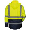 *HARRY* WARNSCHUTZPARKA GELB/MARINE - SAFESTYLE®, EN...