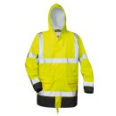 *MANFRED* WARNSCHUTZ PU-REGENJACKE - NORWAY, GELB/SCHWARZ...