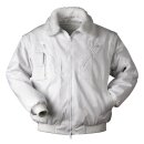 *BERGEN* PILOTJACKE WEISS ÄRMEL ABNEHMBAR - NORWAY