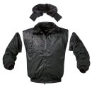 *RONDANE* PILOTJACKE SCHWARZ ÄRMEL ABNEHMBAR - NORWAY