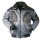 *TROMSOE* PILOTJACKE GRAU/SCHWARZ ÄRMEL ABNEHMBAR - NORWAY