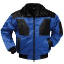 *MOLDE* PILOTJACKE ROYAL/SCHWARZ ÄRMEL ABNEHMBAR -...