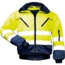 *GUNNAR* NORWAY WARNSCHUTZPILOTJACKE - GELB/MARINE,  EN...