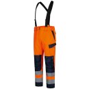 *BJARKI* WARNSCHUTZ-REGENHOSE  - ELYSEE® ORANGE/MARINE EN ISO 20471, EN 343