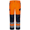 *BJARKI* WARNSCHUTZ-REGENHOSE  - ELYSEE® ORANGE/MARINE EN ISO 20471, EN 343
