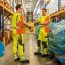 *ZWOLLE*WARNSCHUTZ-POLOSHIRT, GELB/ORANGE - ELYSEE®, EN ISO 20471/2