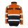 Mascot Teresina Winterjacke Parker orange/marine mit Reflektionsstreifen S